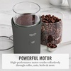 image:imageMarthaStewart ElectricCoffee amp Spice GrinderDual 25oz RemovableBowls StorageLidsStainless Steel BladesOne Touch Pulse Control2in1CompactBeans amp Spices Herbsamp Nuts Linen CreamCaviar Gray